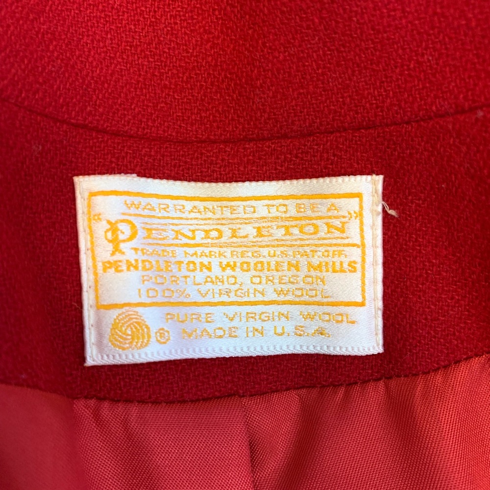 Pendleton Red Blazer - image 5